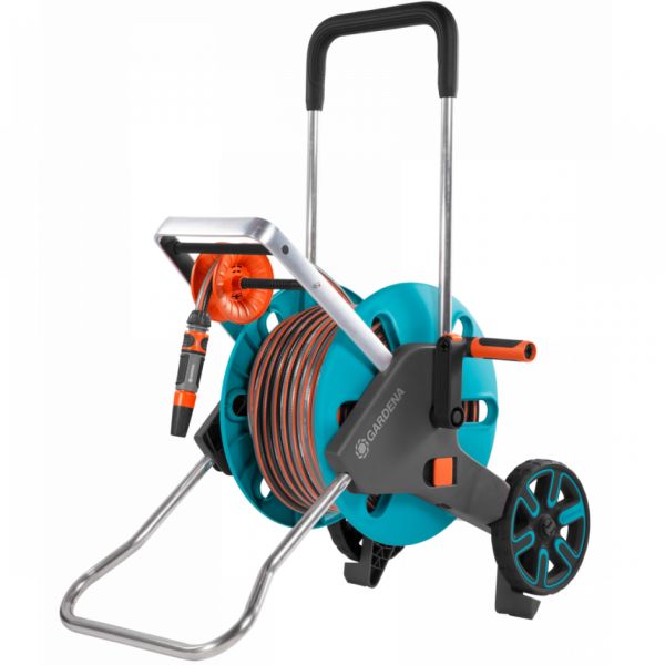 Gardena AquaRoll M Easy Letkuvaunu sisältää 20 metrin FLEX-letkun, 1/2"