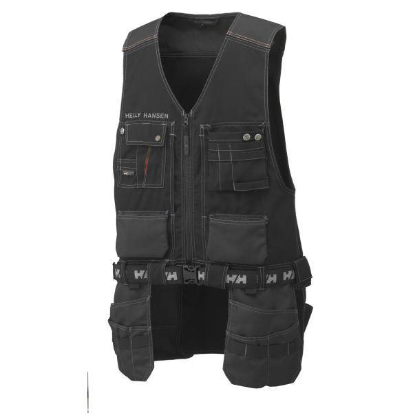 Helly Hansen Workwear Chelsea Työliivi musta/harmaa S