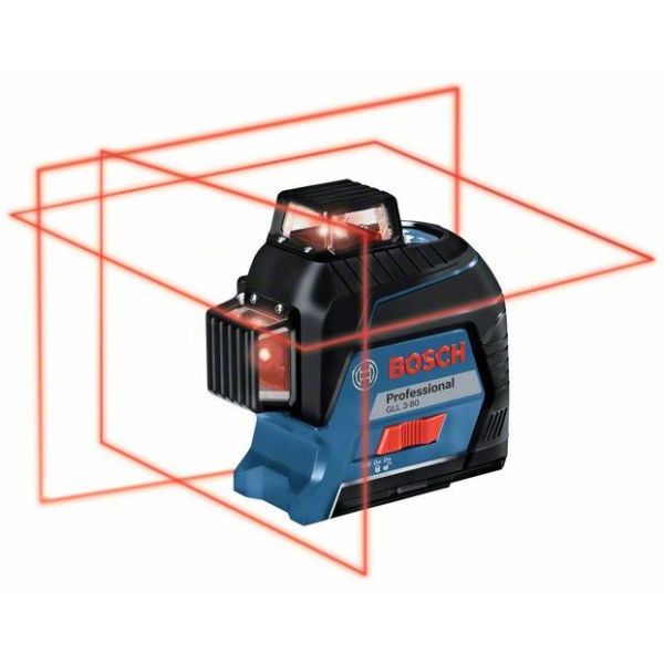 Bosch GLL 3-80 Ristilaser sis. alkaliparistot