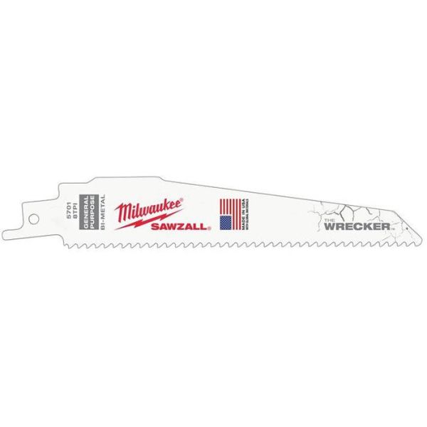 Milwaukee 48005701 Puukkosahanterä 5 kpl:n pakkaus
