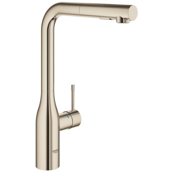 Grohe Essence Keittiöhana ulosvedettävä juoksuputki Polished Nickel