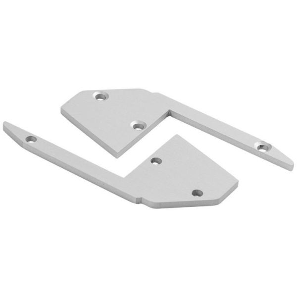 Hide-a-Lite Stair Päätykappale alumiinia, 2 kpl/pakkaus