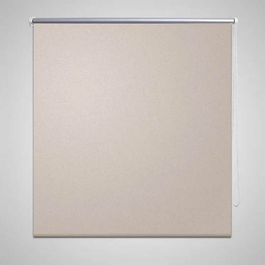 vidaXL Pimentävä rullaverho 160 x 175 cm Beige