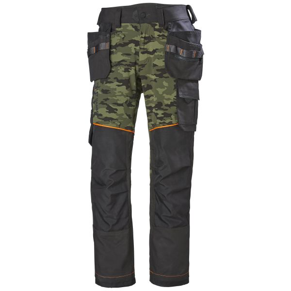 Helly Hansen Workwear Chelsea Evolution Vyötäröhousut maastokuvio/musta Koko C44