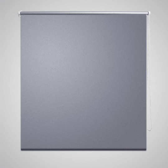 vidaXL Pimentävä rullaverho 60 x 120 cm Harmaa