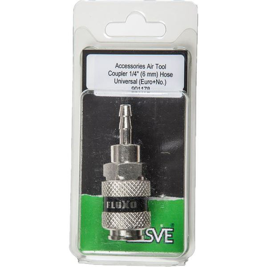 ESSVE Universal EU/NO Liitin 6mm (1/4")