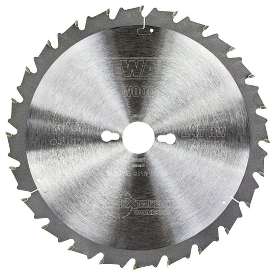 Dewalt DT4202-QZ Pyörösahanterä 250 x 30 mm, 24T