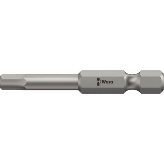 Wera 840/4 Z Ruuvikärki 50 mm, 1/4" kuusiokiinnitys Koko 6,0