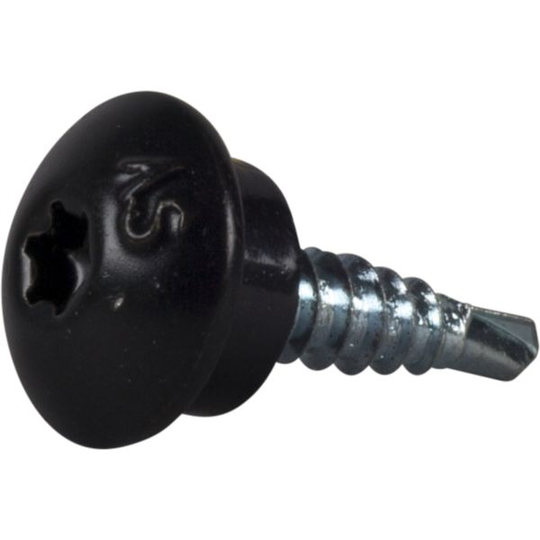 ESSVE 63262 Kateruuvi 4,8 x 20 mm, TX25, 250 kpl Musta