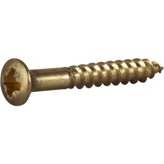 ESSVE 525177 Puuruuvi TKFX, messinki 4 x 30 mm, 8 kpl