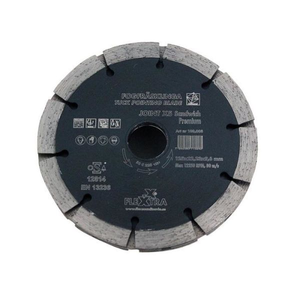 Flexxtra 100.008 Saumajyrsinlaikka 125 mm