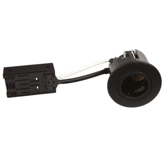 Scan Products Luna QI Downlight-valaisin ilman valonlähdettä, maks. 6 W LED Mattamusta