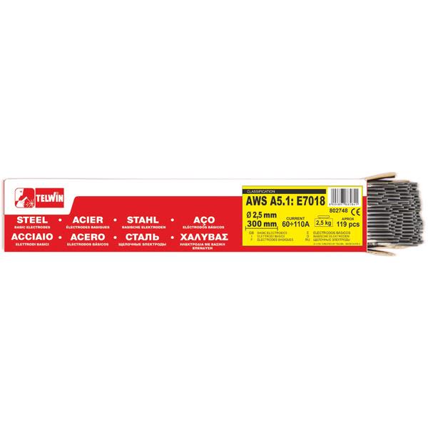Telwin 802748 Hitsauselektrodi 119 kpl:n pakkaus