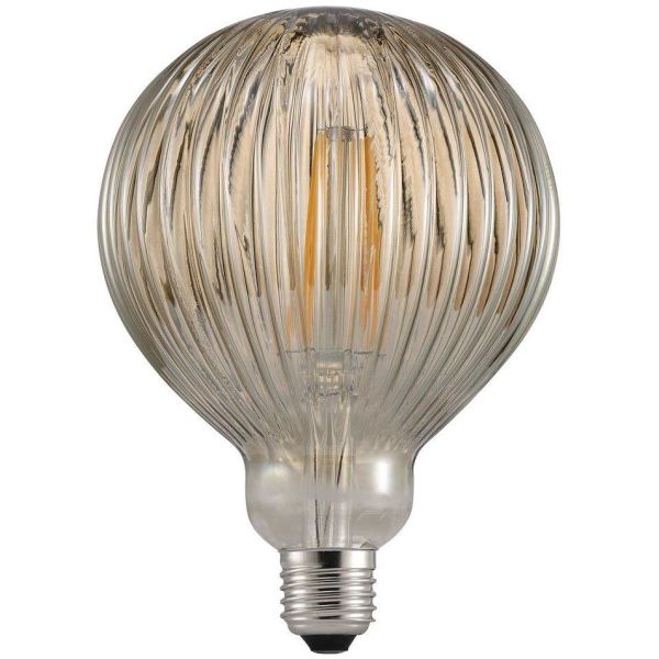 Nordlux AVRA Stripes Smoke LED-filamenttilamppu E27