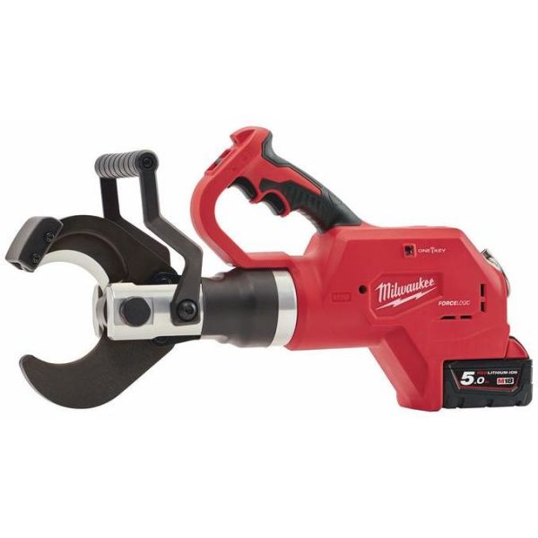 Milwaukee M18 HCC75-502C Kaapelisakset sis. 5,0 Ah:n akut ja laturin