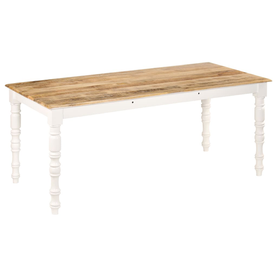 vidaXL Ruokapöytä 180x90x76 cm mangopuu