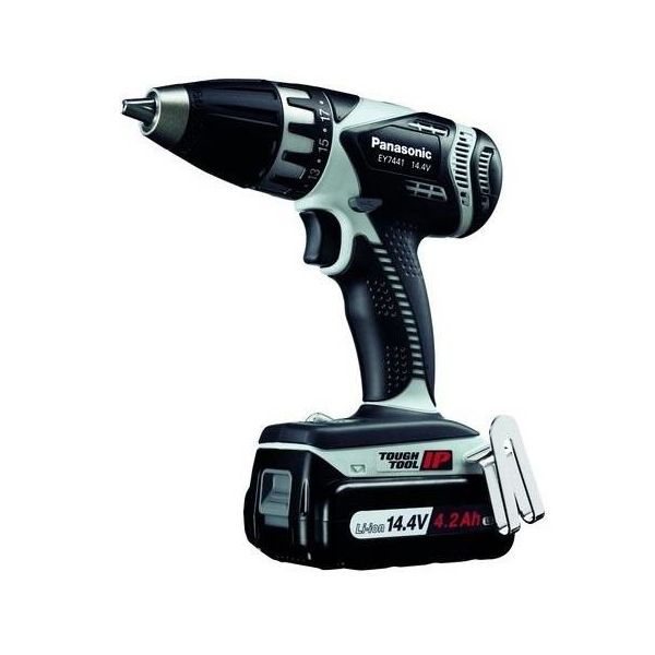 Panasonic EY7441LS2S32 Porakone-ruuvinväännin sis. 4,2 Ah:n akut ja laturin