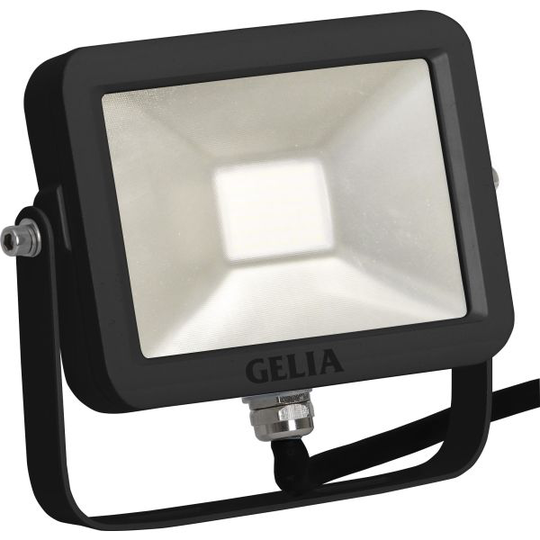 Gelia Slimline Valonheitin LED, 10 W, IP65 ilman huurrelasia