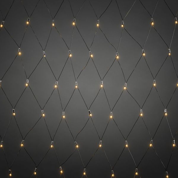 Konstsmide 4940-817 LED-verkko aloitussarja musta, 104 valopistettä