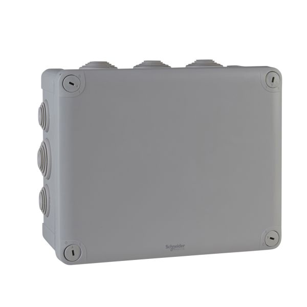 Schneider Electric ENN05013 Kytkentärasia harmaa, ruuvikansi 225x175x100 mm