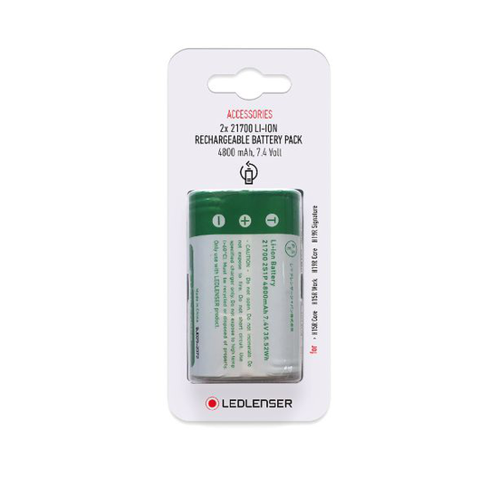 Led Lenser LL502310 Akku 2 x 21700, li-ion
