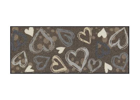 Kynnysmatto Valentine Hearts city-chic 30x75 cm