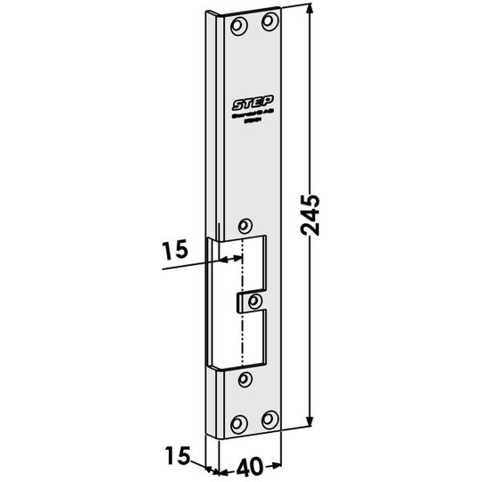 STEP ST9519H Tolppa vaihto Connect-sarjasta Module-sarjaan Oikea