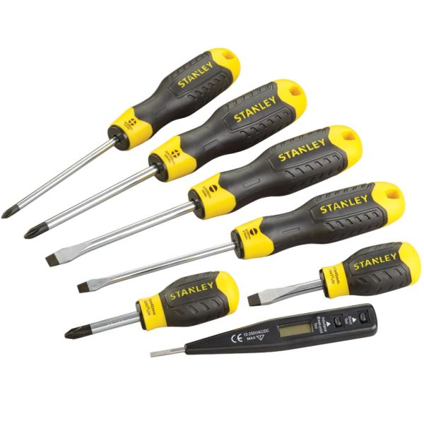 STANLEY 0-65-009 Cushion Grip Ruuvitalttasarja 6 kpl