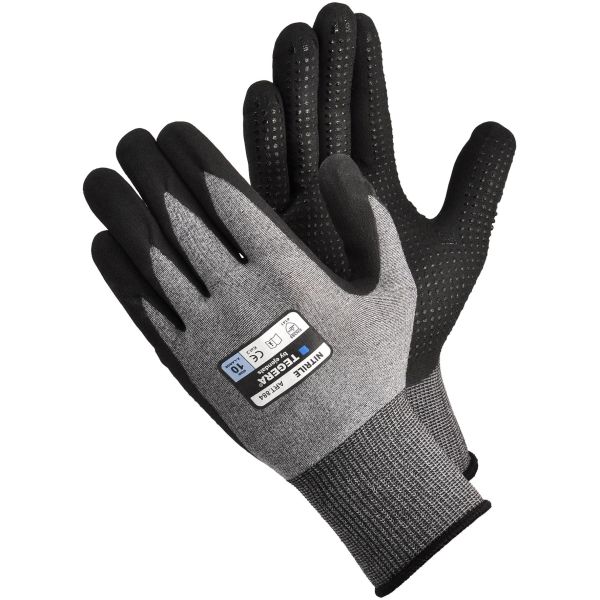 Tegera 884A Käsineet Nylon/Nitrilfoam Koko 8