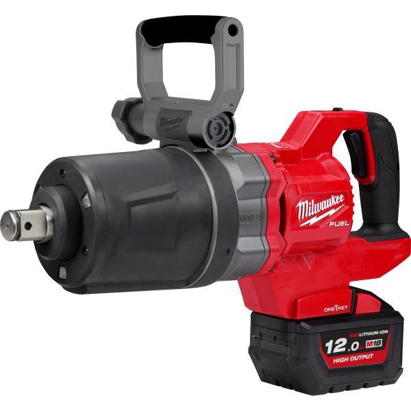 Milwaukee M18 ONE FHIWF1DS-121C Mutterinväännin mukana 12,0 Ah akku ja laturi