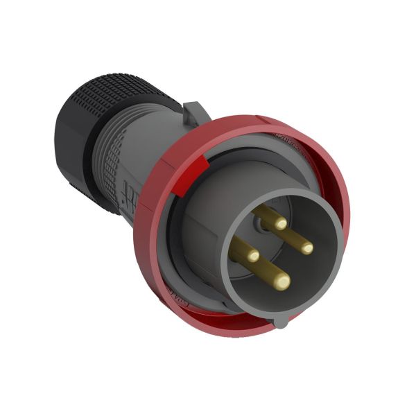 ABB 2CMA101080R1000 Pistotulppa IP67 Punainen, 16 A, 4-napainen