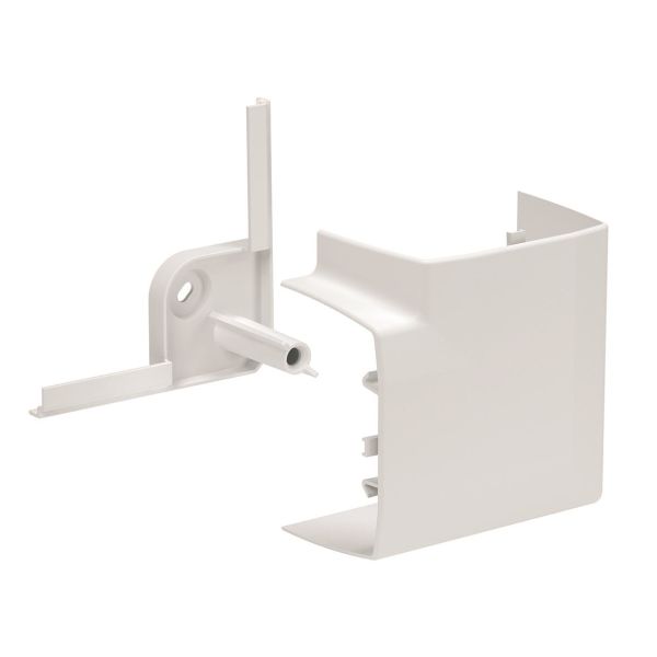 Schneider Electric INS12103 L-kappale 90°, valkoinen 102 x 80 mm