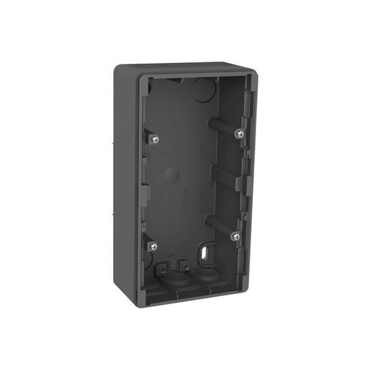 Schneider Electric Exxact Primo Rasia IP44, antrasiitti 2 lokeroa, 35 mm