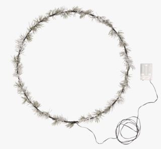 Circle pine led-koriste vihreä