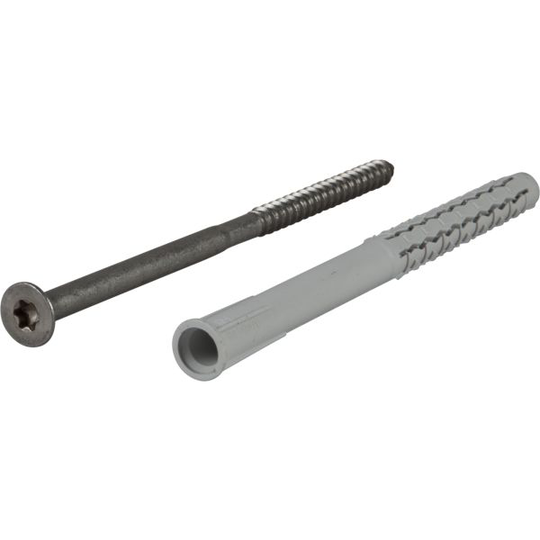 ESSVE GXL 404033 Julkisivutulppa Ø10 mm, TX40, A4, uppokanta 140 mm, 20 kpl