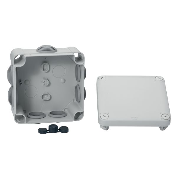 Schneider Electric ENN05265 Palorasia 105x105x55 mm, pinta-asennus Harmaa