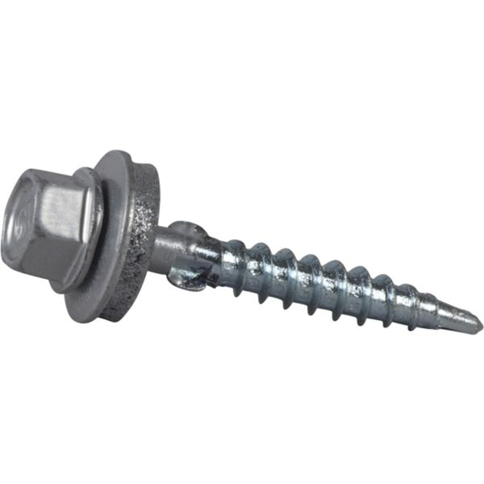 ESSVE 63238 Kateruuvi 4,8x35 mm, siivet, porakärki Hopea, 250 kpl