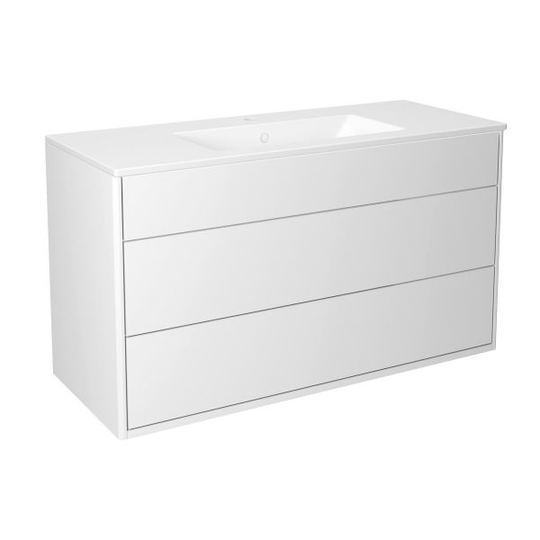 Gustavsberg Graphic Pesukaappipakkaus sileä, valkoinen, 100 cm