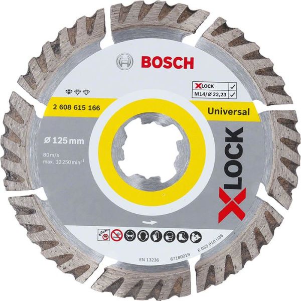 Bosch Standard for Universal Timanttikatkaisulaikka X-LOCK 115 × 22,23 × 2 × 10 mm