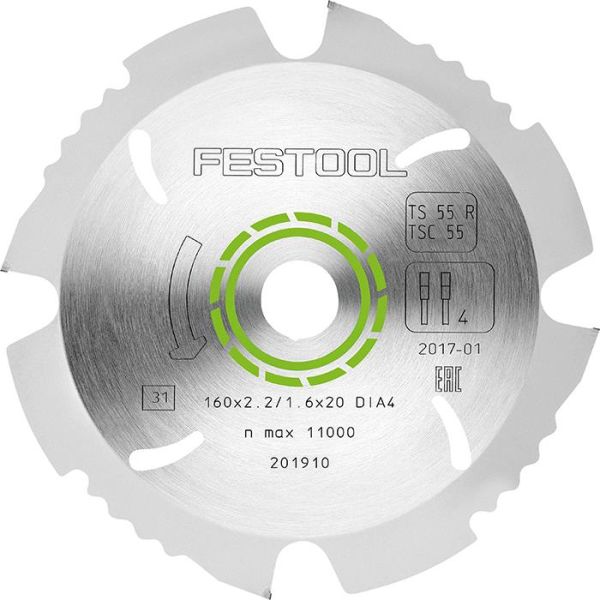 Festool DIA4 Sahanterä 160x2, 2x20mm
