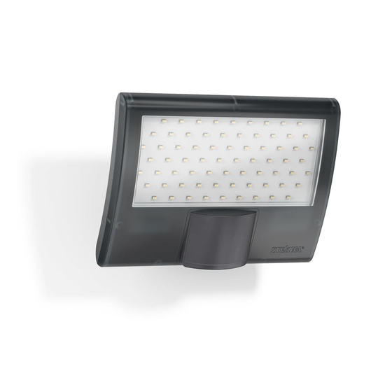 Steinel Kaareva Valonheitin Sensorilla XLED 012076 Harmaa