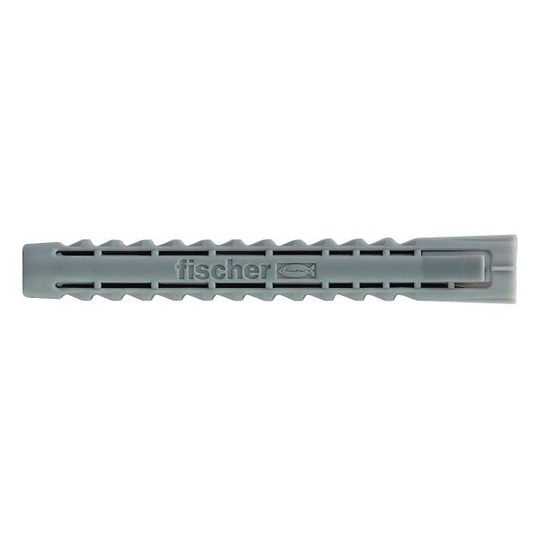Fischer 70010 Nylontulppa kauluksella SX10, 10x50 mm, 50 kpl pakkaus