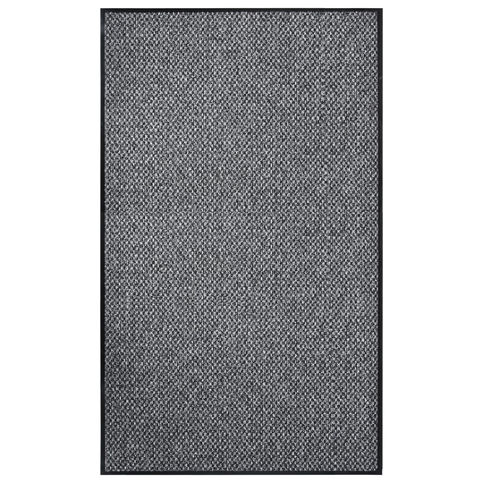 vidaXL Ovimatto harmaa 90x150 cm