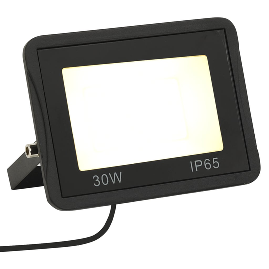 vidaXL LED-valonheitin 30 W lämmin valkoinen