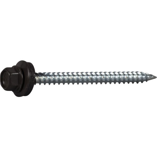 ESSVE 64504 Kateruuvi 4,8 x 63 mm, terävä kärki, 150 kpl Tummanruskea (RR32)