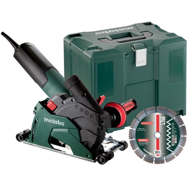 Metabo T 13-125 CED Kulmahiomakone sis. laukun ja timanttikatkaisulaikan, 1350 W