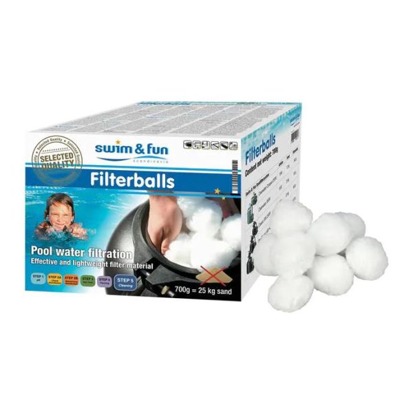 Swim & Fun Filterballs Suodatinpallot monivaiheinen, 700 g