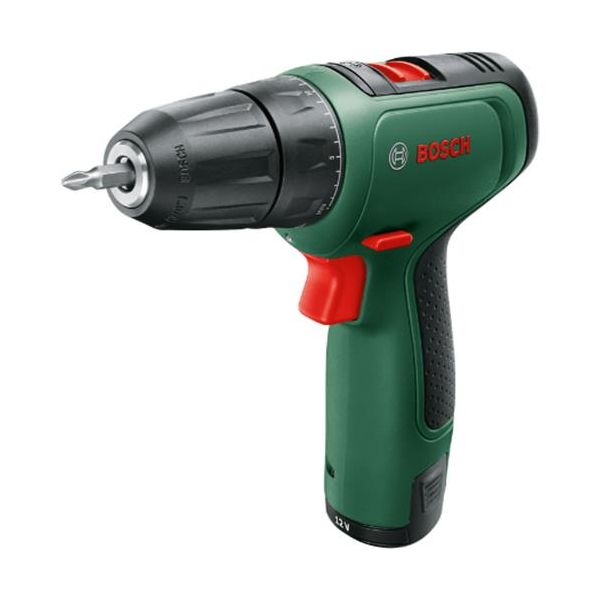Bosch DIY Easy Drill 1200 Porakone-ruuvinväännin sis. 2 kpl 1,5 Ah akkua ja laturi