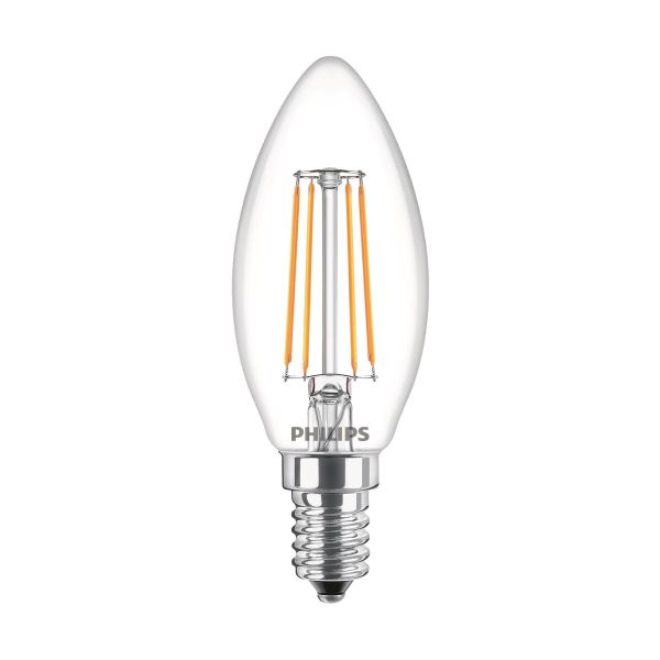Philips Classic LED Filament LED-valo 4,3 W, kynttilänmuotoinen