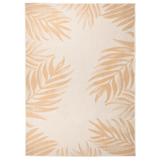 vidaXL Ulkomatto Flatweave 200x280 cm lehtikuvio